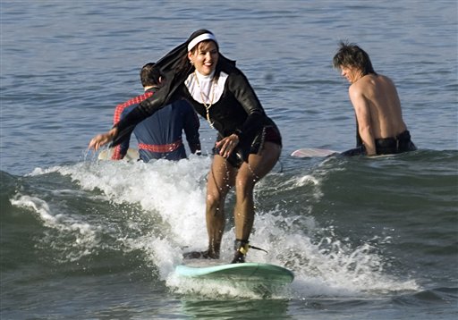 Plantilla de meme Meme, Nuns Water-Skiing