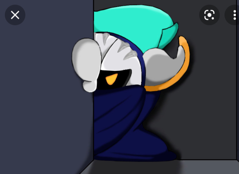 Template meme Meta Knight is not pleased