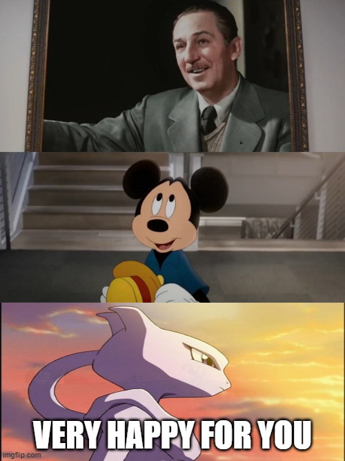 Plantilla de meme mewtwo is happy