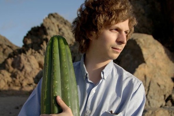 Michael Cera and Cactus meme template