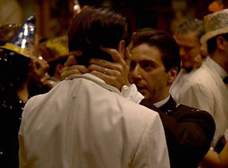 Plantilla de meme Michael Corleone and Fredo