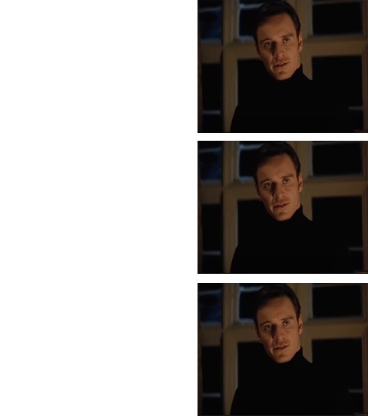 Plantilla de meme Michael Fassbender Perfection