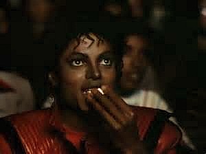 Plantilla de meme Michael Jackson Popcorn-Eating