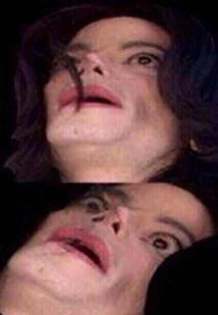 Plantilla de meme Michael Jackson Shock
