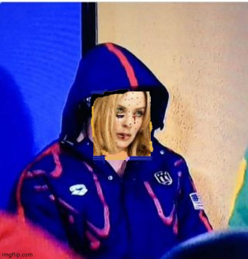 Template meme Michael Phelps Death Stare Kylie