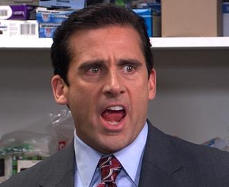 Plantilla de meme Michael Scott Declares