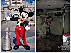 Plantilla de meme mickey mouse in disneyland