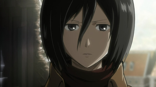 Plantilla de meme mikasa-ackerman