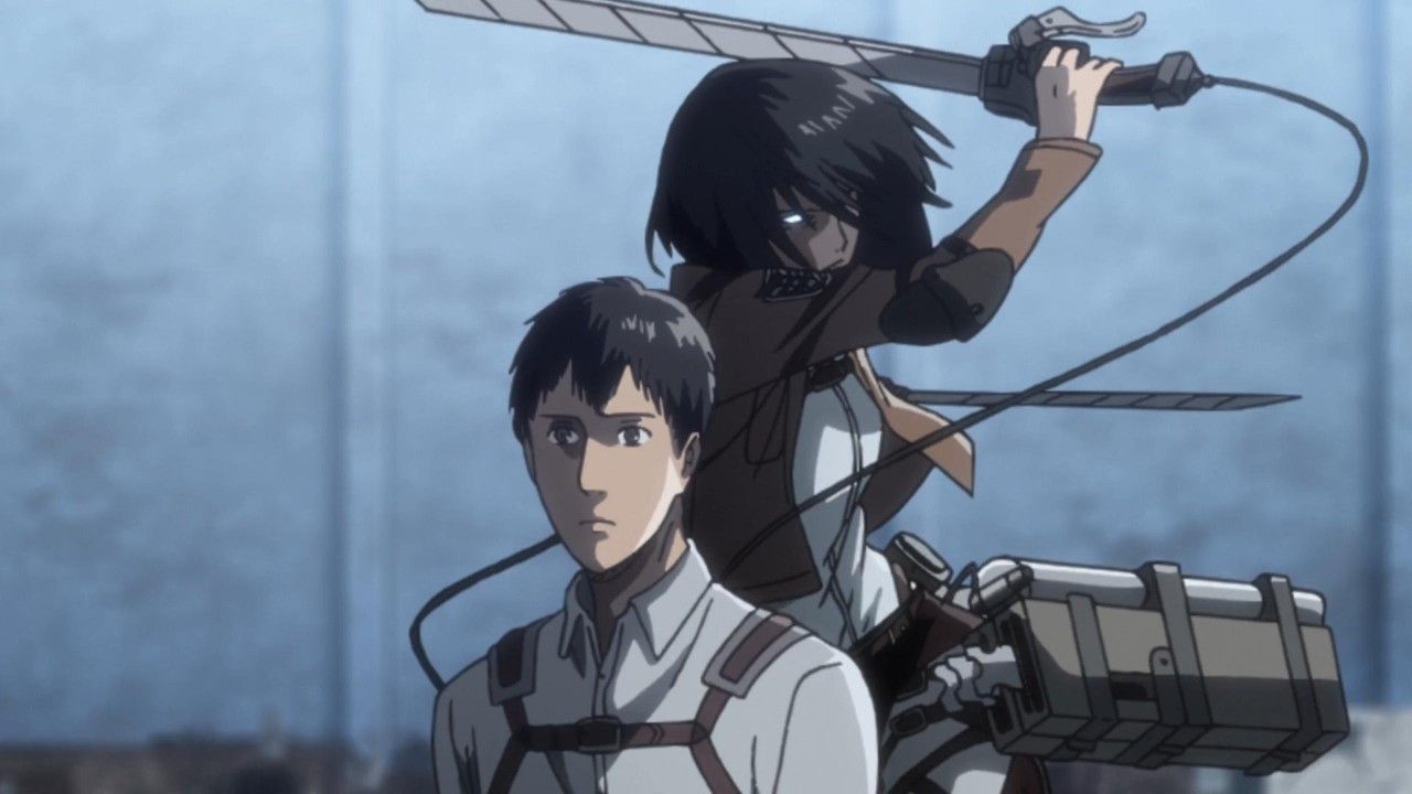Plantilla de meme Mikasa slash Marco