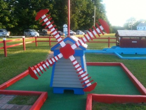 Mini Golf Windmill meme template