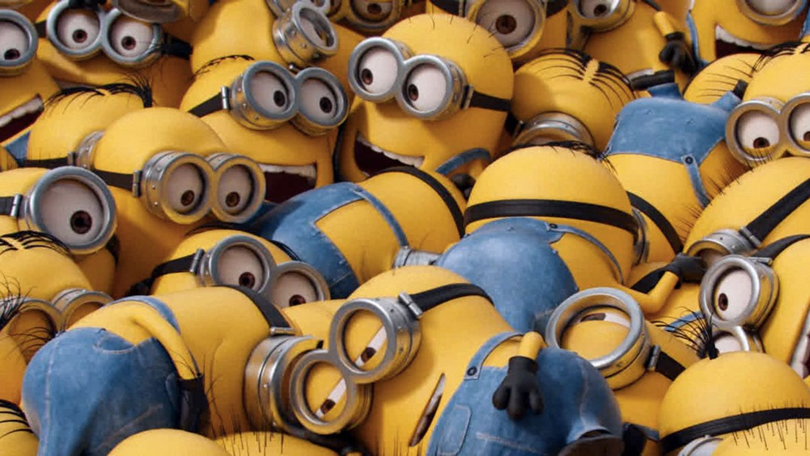 Minion Crowd meme template