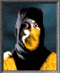 Plantilla de meme Mk 1992 Scorpion ninja portrait