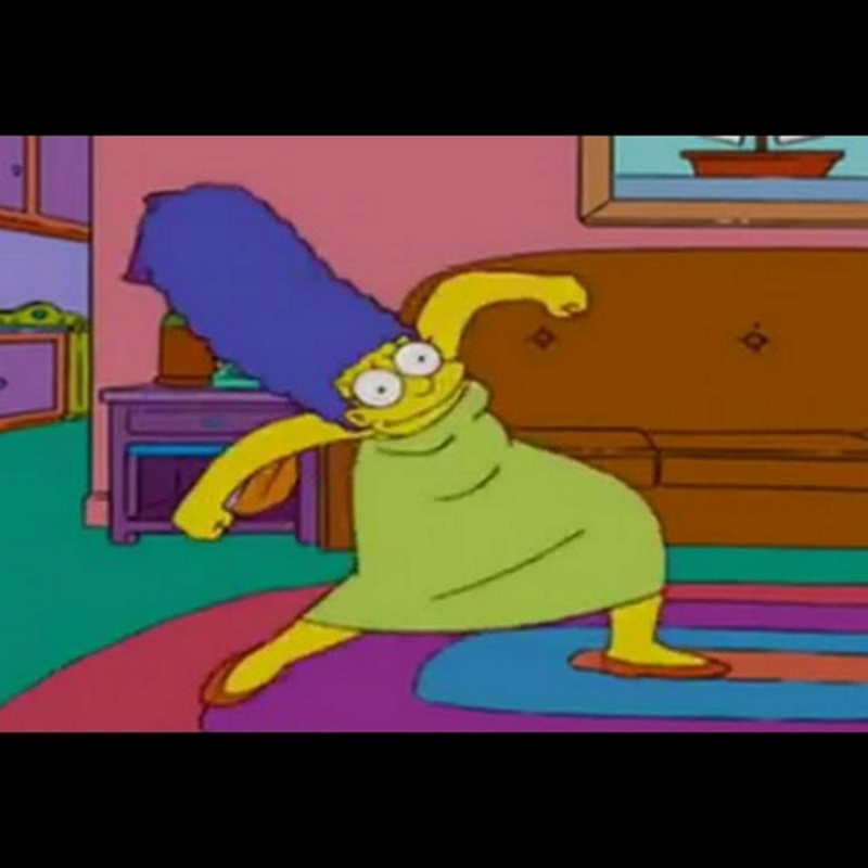 Plantilla de meme mlg marge simpsons