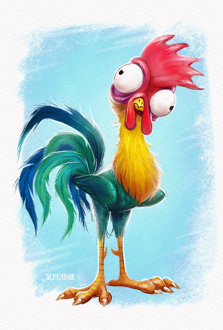 Plantilla de meme Moana Chicken