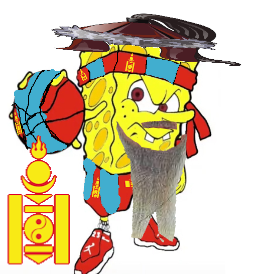 Template meme Mongol spunch bob