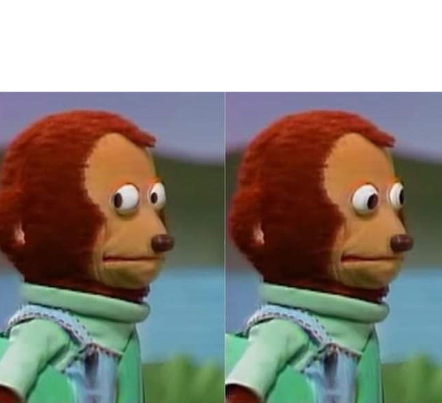 Plantilla de meme Monkey