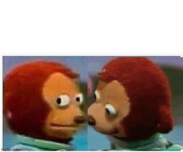 Plantilla de meme Monkey Puppet GF