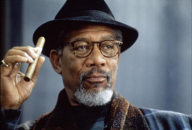 Plantilla de meme Morgan Freeman Ganja