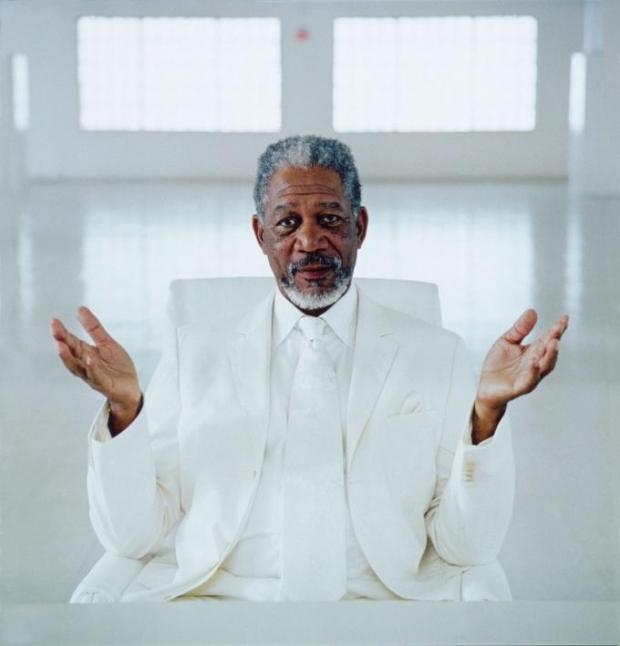 Plantilla de meme Morgan freeman god