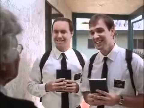 Template meme Mormons at Door