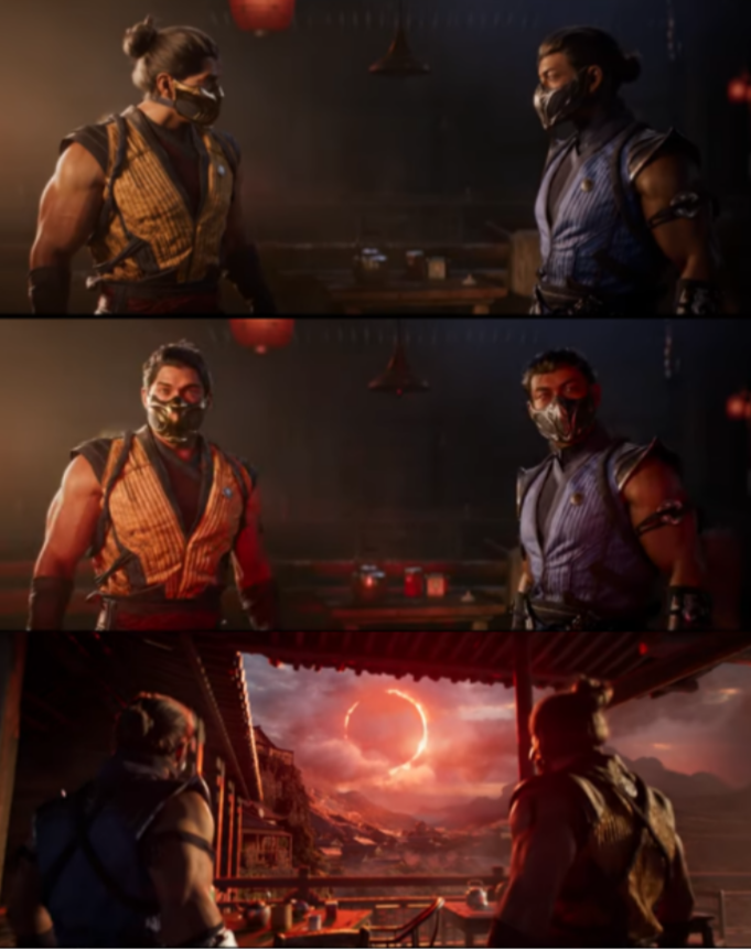 Template meme Mortal Kombat 1 meme