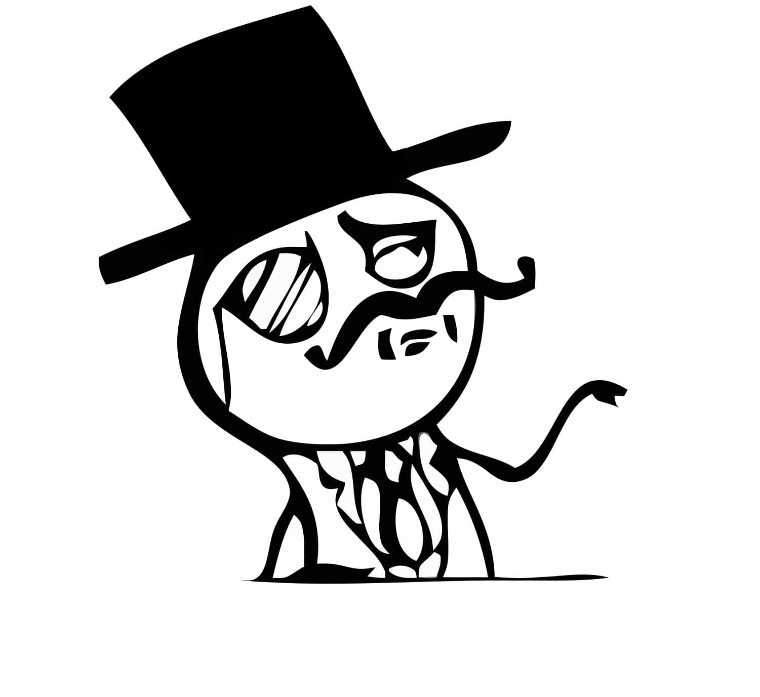 Plantilla de meme Moustache rage comics