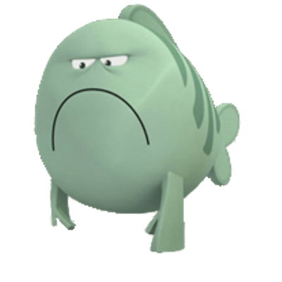 Template meme Mr Grumpfish