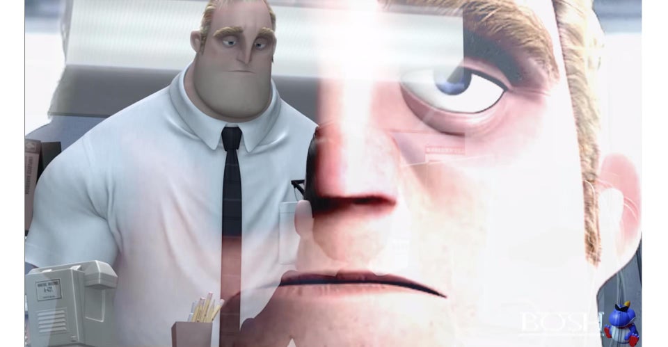 Plantilla de meme Mr Incredible
