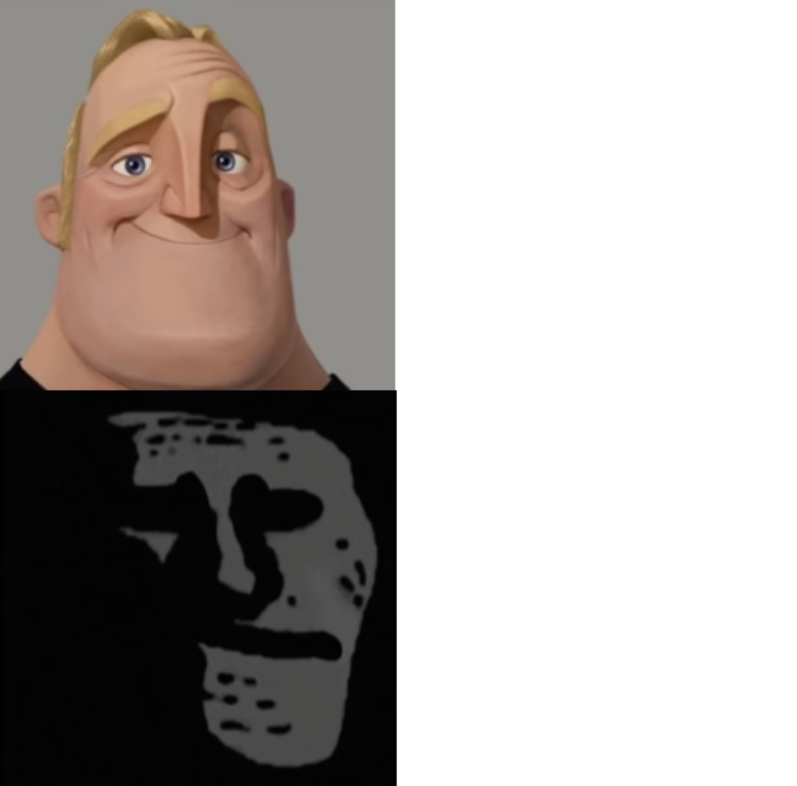 Plantilla de meme Mr incredible traumatized