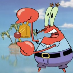 Mr Krabs: Give It Up meme template