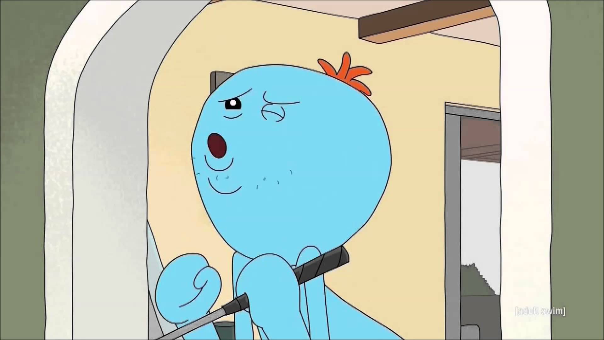 Template meme Mr. Meeseeks - Ooh He's Trying!