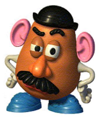 Plantilla de meme Mr Potato Head