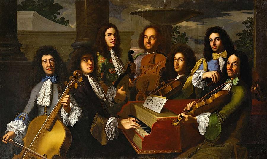 Plantilla de meme Musicians of Prince Ferdinando de Medici 1685