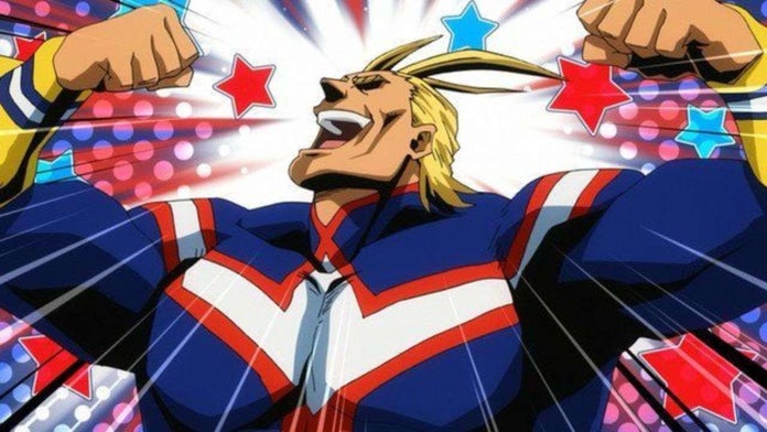 Template meme My Hero Academia All-Might