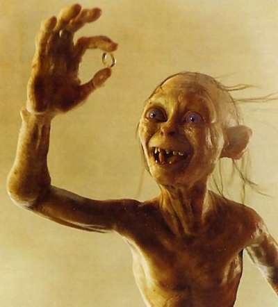 Plantilla de meme My precious Gollum