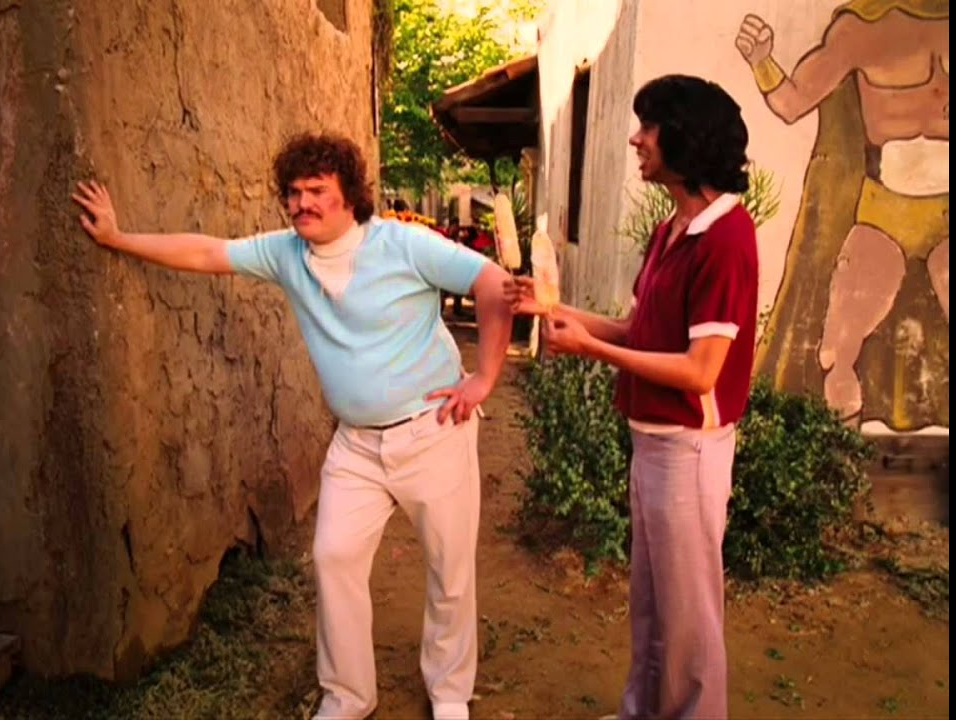 Template meme Nacho Libre Get that Corn Outta My Face