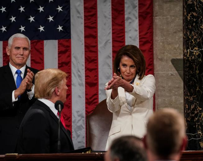 Template meme Nancy Pelosi Clap