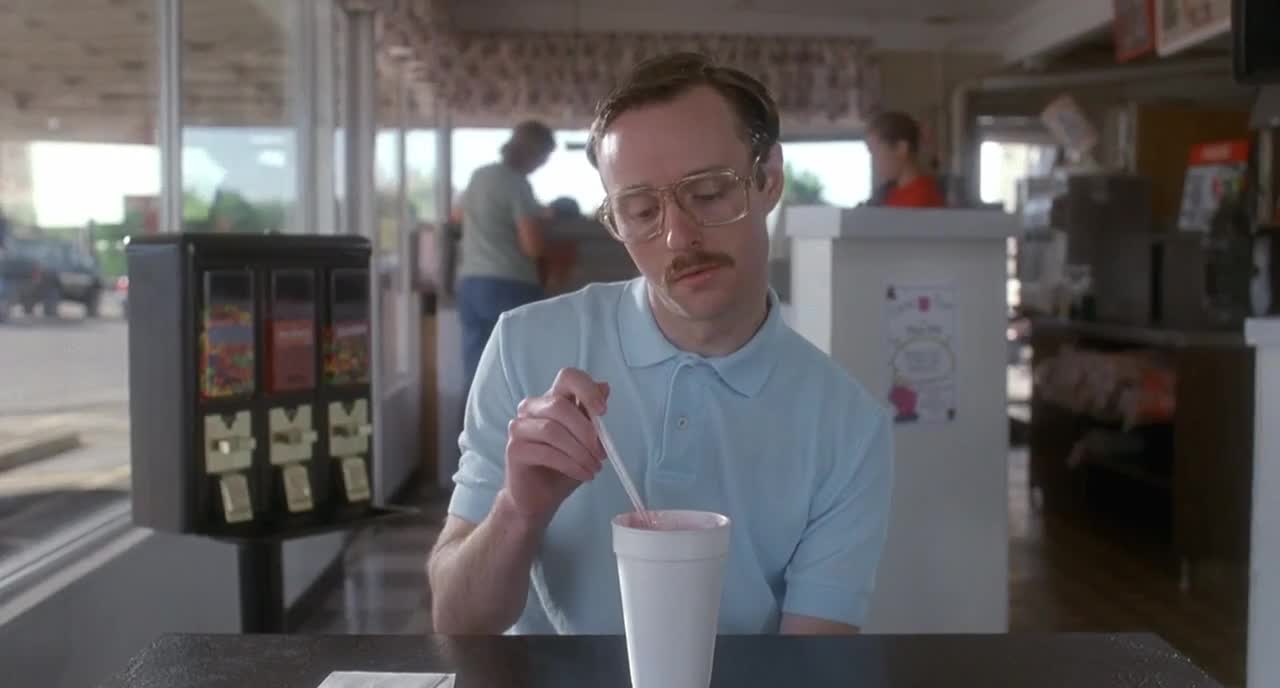 Plantilla de meme Napoleon Dynamite Pretty Serious