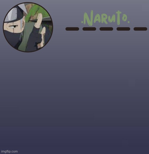 Template meme Naruto Kakashi temp
