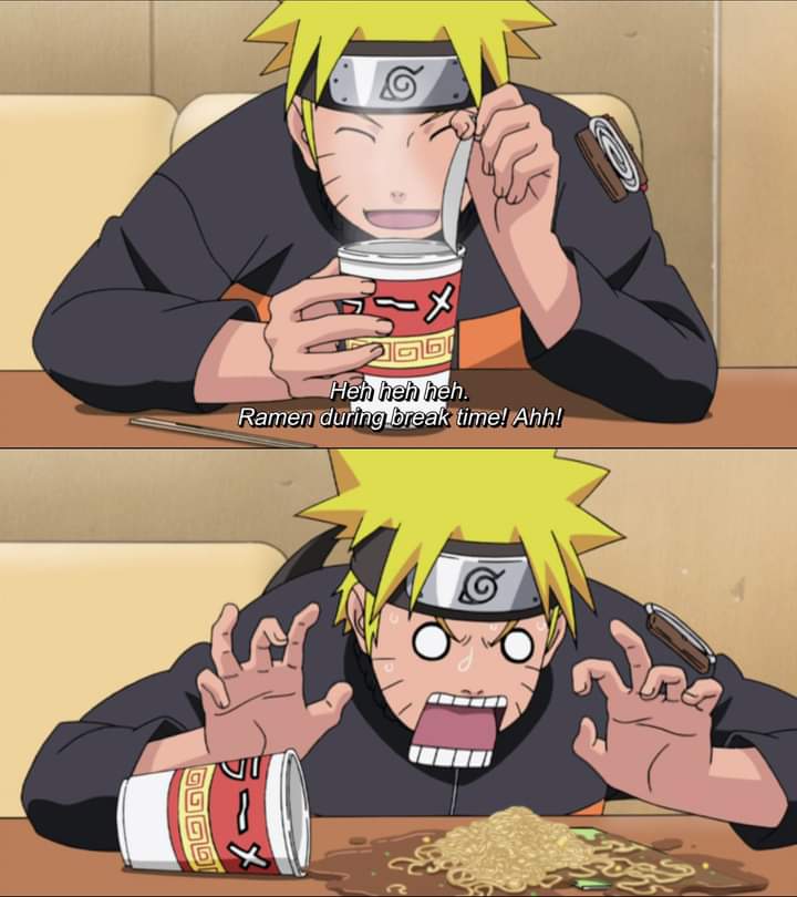 Plantilla de meme Naruto ramen