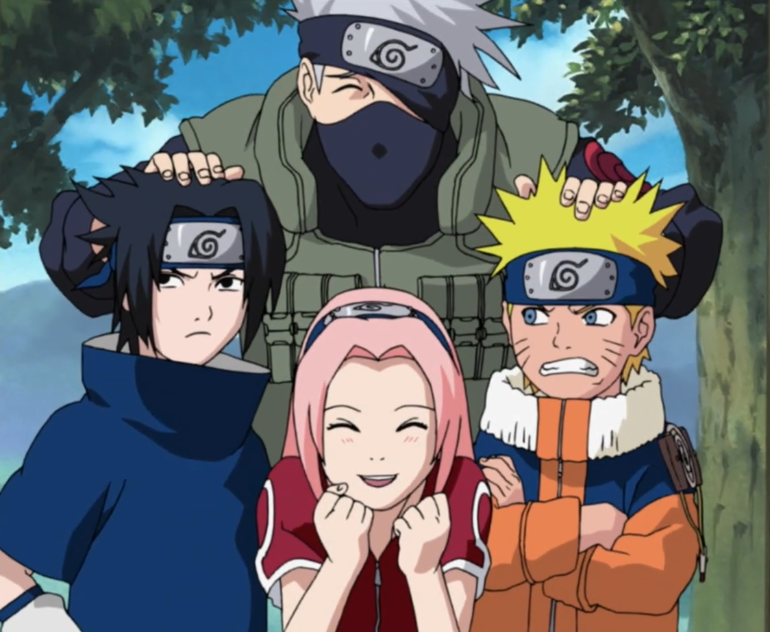 Plantilla de meme Naruto Team 7