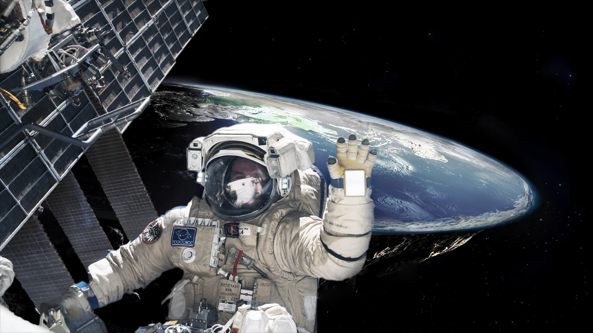 Plantilla de meme NASA picture of flat earth