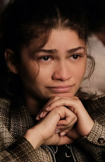 Template meme Nervous Zendaya meme