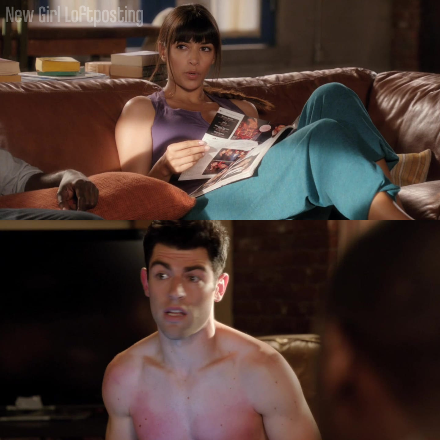 Template meme New Girl, Cece, Schmidt