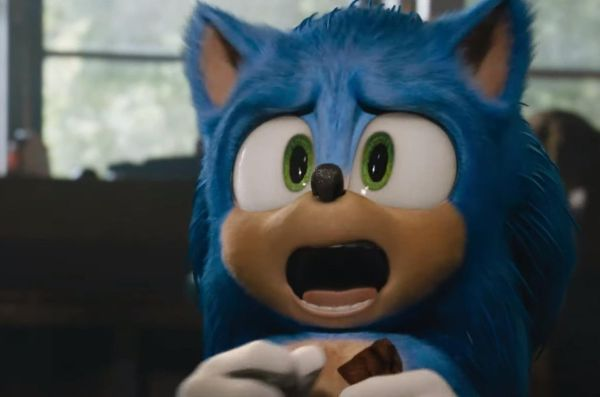 Plantilla de meme New sonic movie Screaming