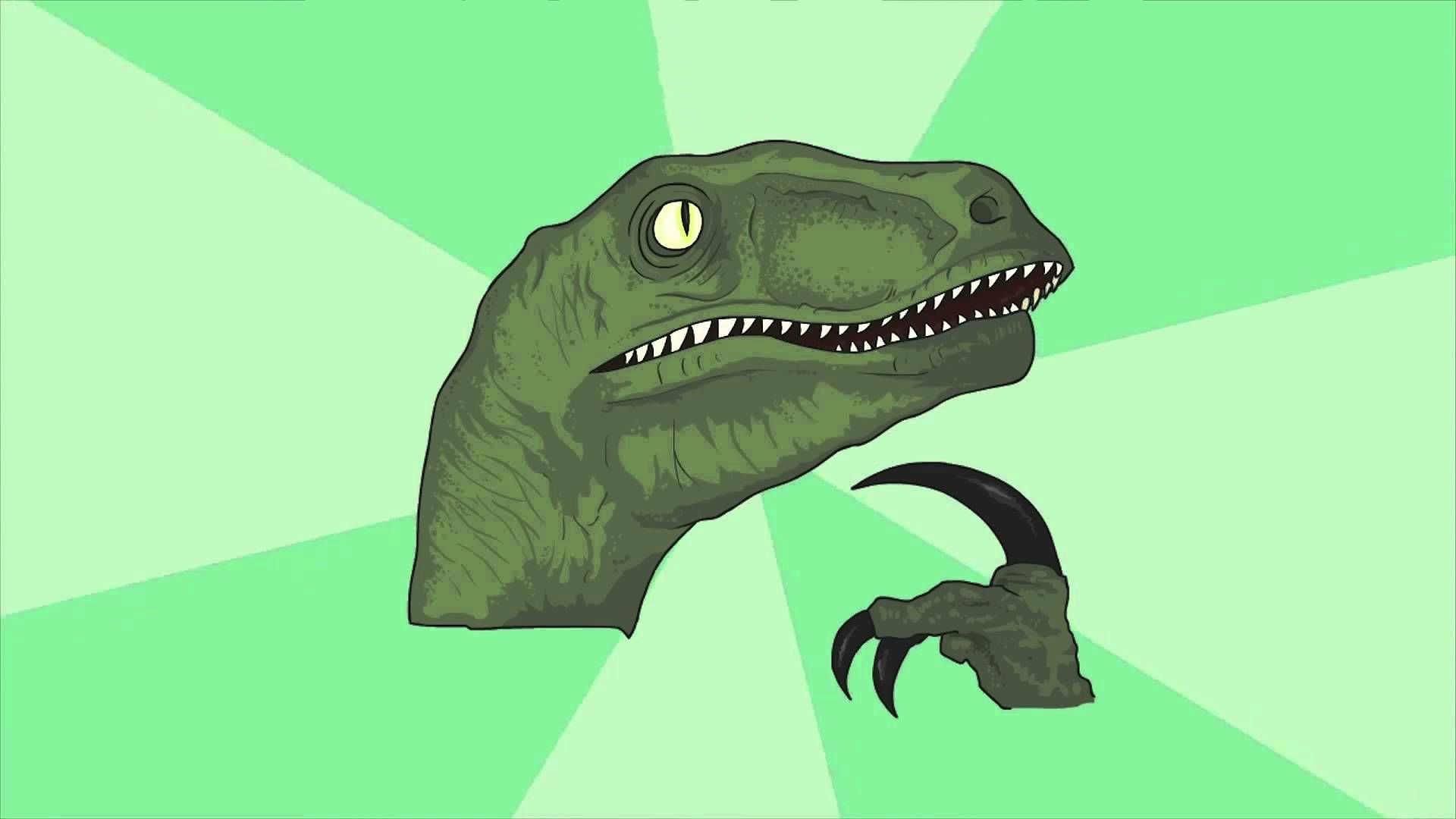Plantilla de meme New wide philosoraptor