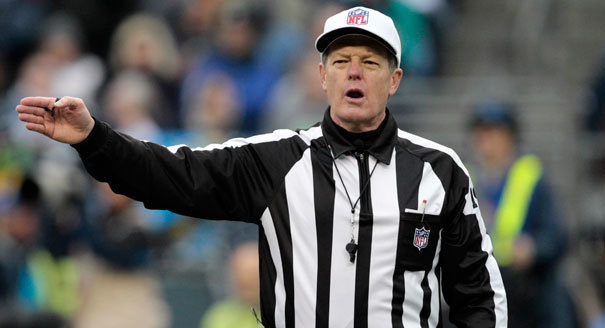 Template meme NFL ref referee call foul penalty