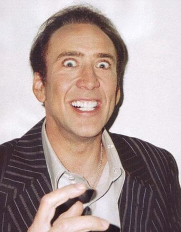 Plantilla de meme Nicolas cage