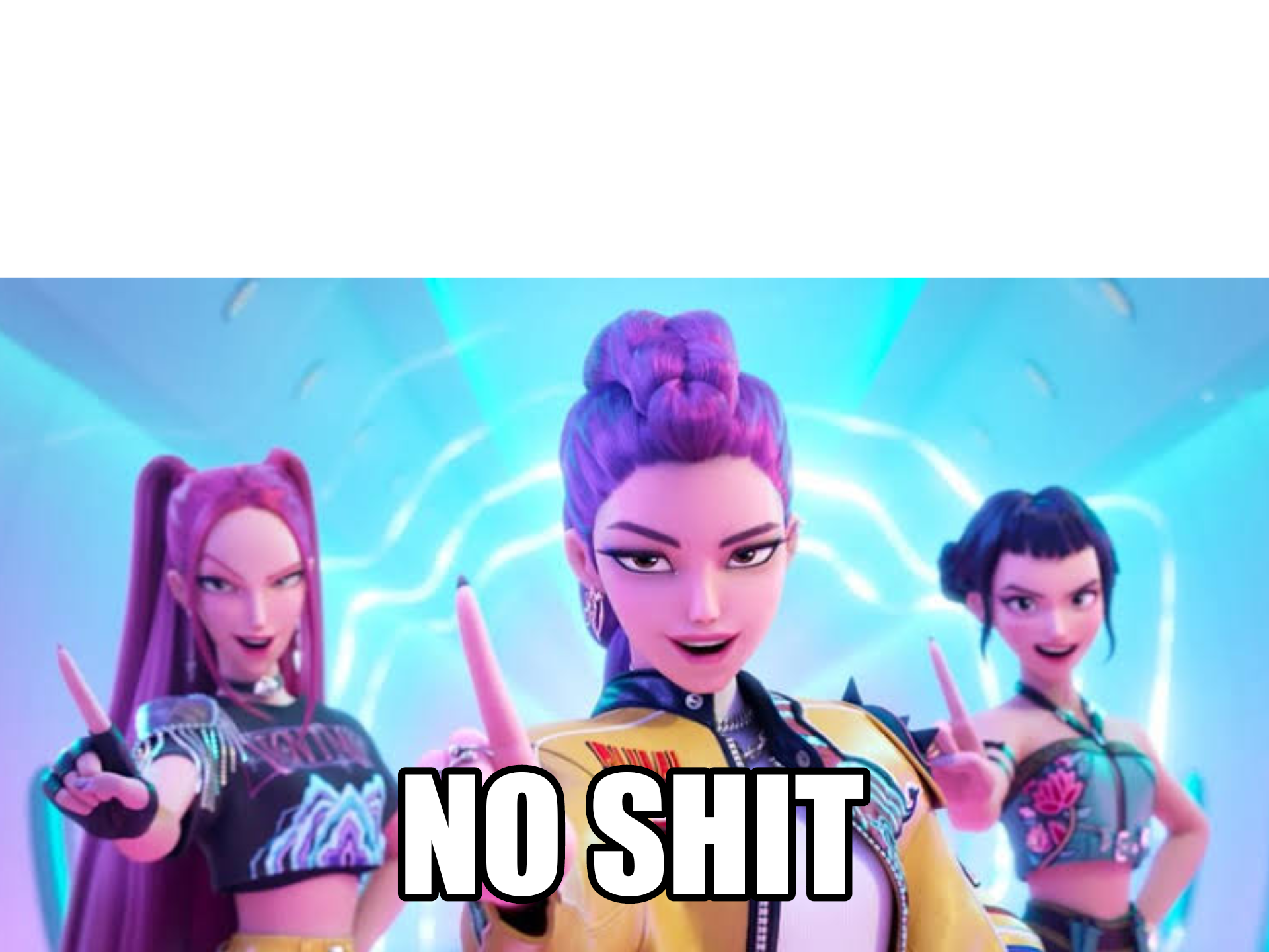 no sh meme template