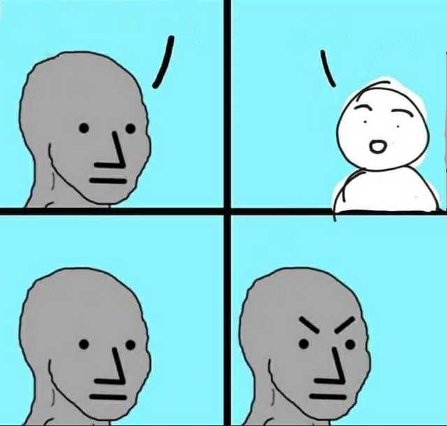 Plantilla de meme Normal angry meme